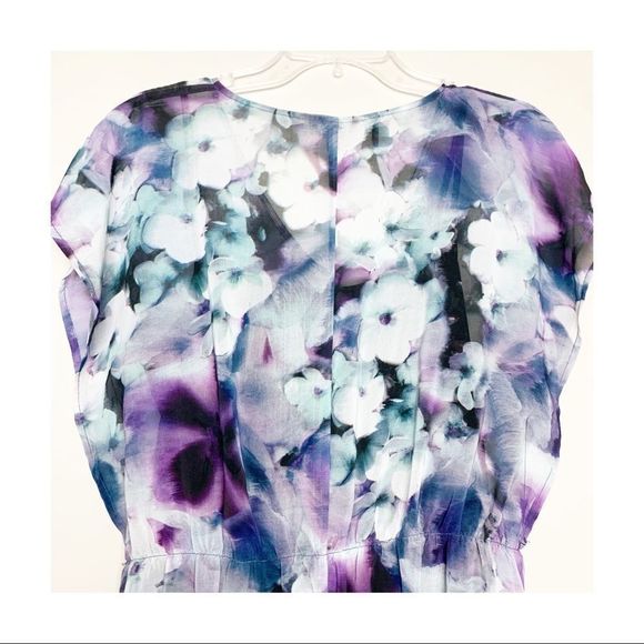 David Bitton Buffalo Floral Chiffon Tunic Top Sz S NWOT - Picture 8 of 11